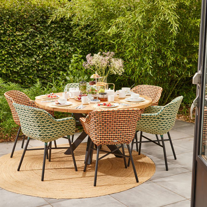 Hartman Stephanie Tuintafel 200 x 120 cm - Zwart