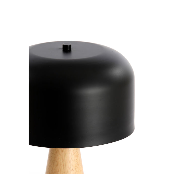 Luqaza Tafellamp Aimo - Zwart - Ø25cm