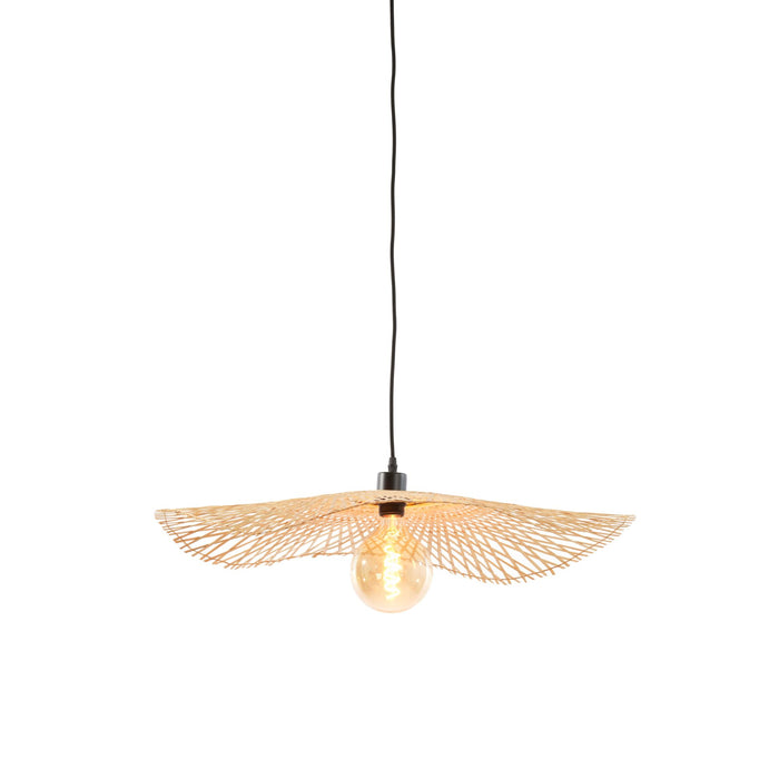 Luqaza Hanglamp Liene - Bamboe - 65x65x10cm