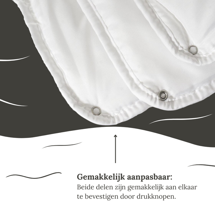 Ten Cate Synthetisch 4-Seizoenen Dekbed 200x200 cm