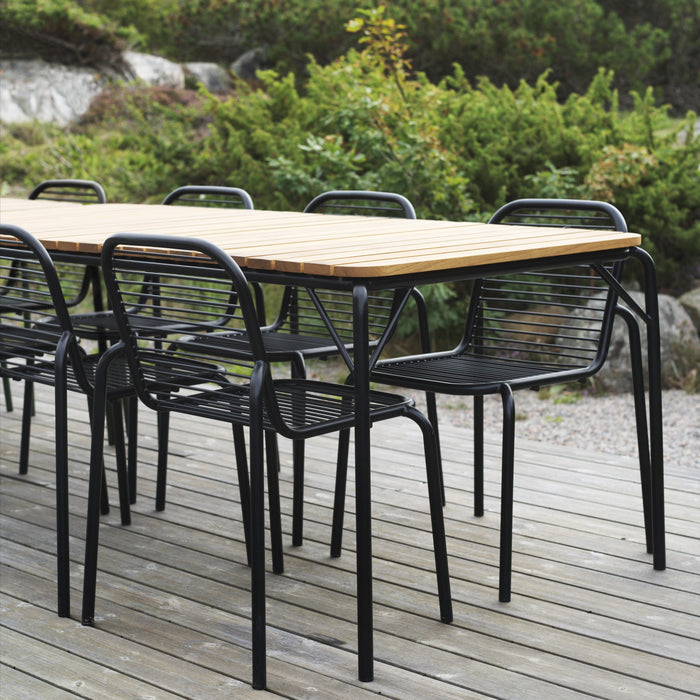 Normann Copenhagen Vig Tuinstoel - Zwart