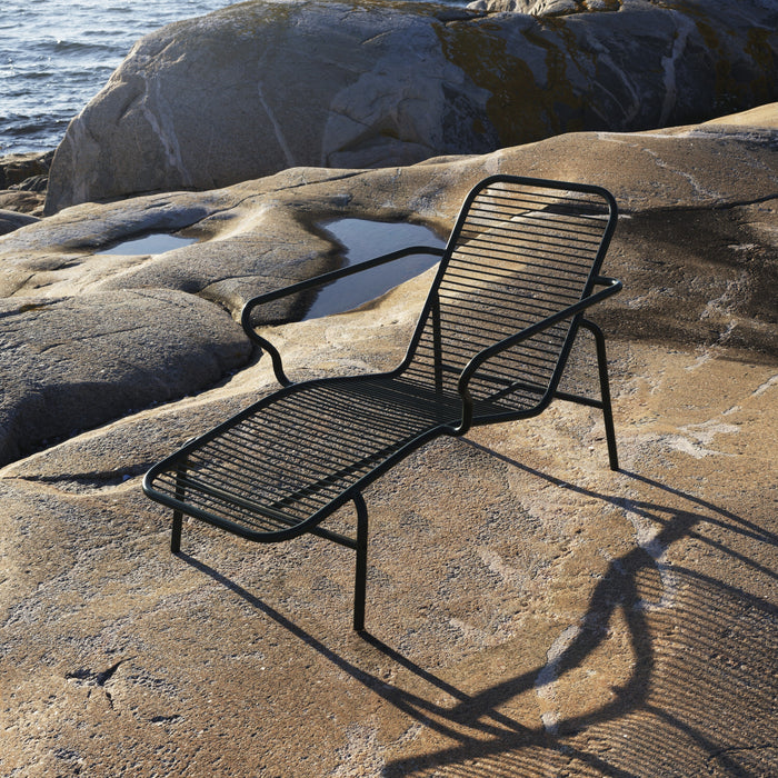 Normann Copenhagen Vig Chaise Longue Ligbed - Zwart