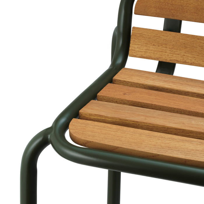 Normann Copenhagen Vig Tuinstoel Robiniahout - Groen