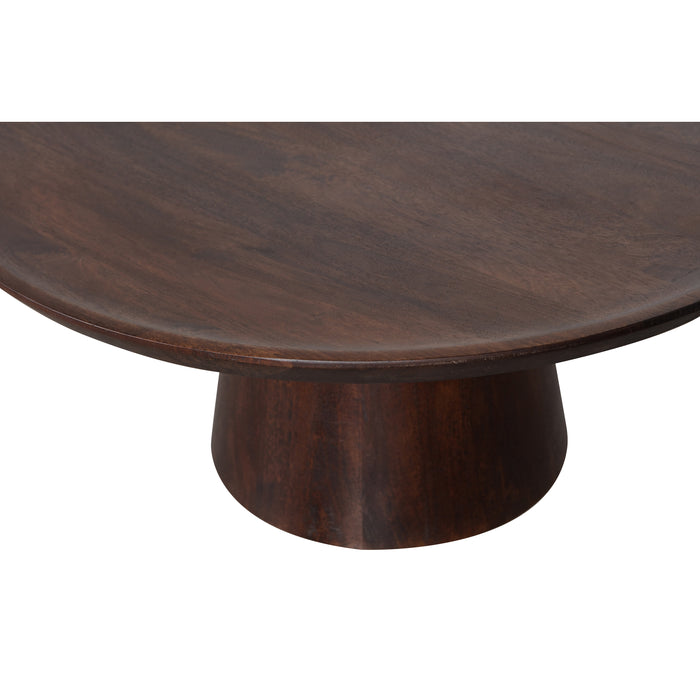 vtwonen Coffee A Gogo Salontafel - Mangohout - Walnoot - 40x90x90