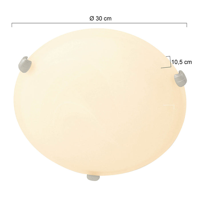 Steinhauer Ceiling and wall Plafondlamp Wit