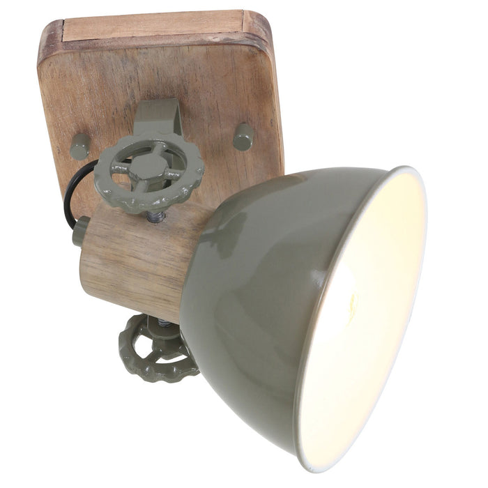 Mexlite Plafondlamp Gearwood 7968G Groen