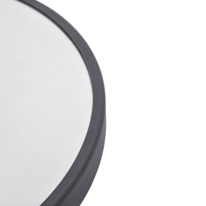 LOFT42 Industry Spiegel Rond XL - Metaal - Mat Zwart - Ø60