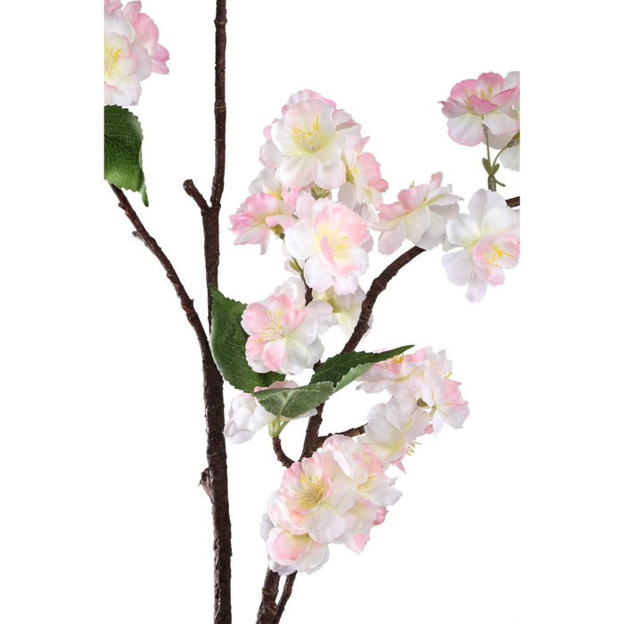 PTMD Kunstbloem Bloesem - 54x39x100 cm - Kunststof - Rood