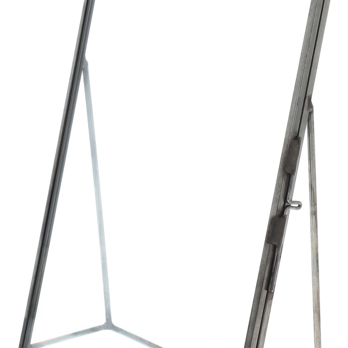 QUVIO Fotolijst - Metaal - Glas - Antraciet - 15.5 x 20 cm