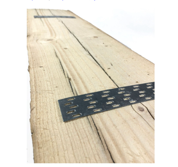 WoodBrothers Barnwood plank 100x18x4cm