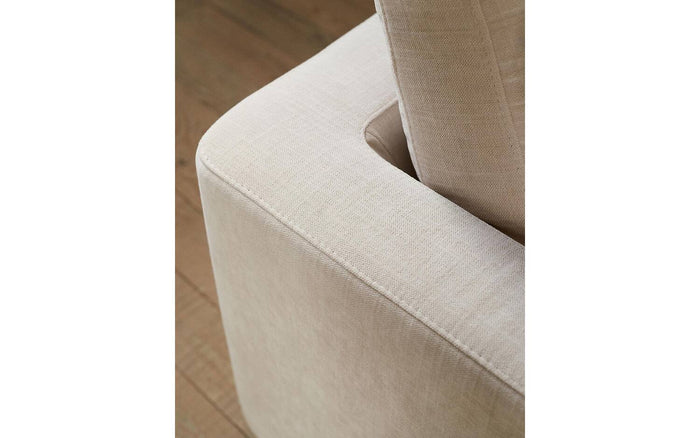 Kave Home Gala 4-zitsbank met Chaise Longue Rechts - Beige