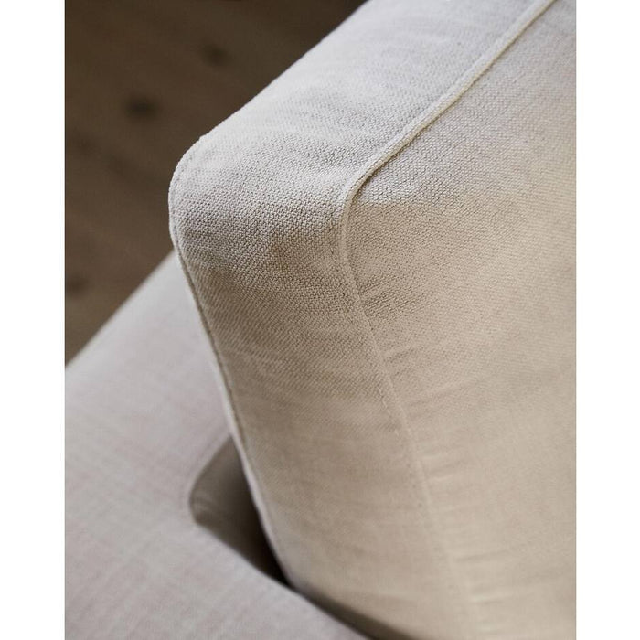 Kave Home - Gala 4-zitsbank met chaise longue links in beige 300 cm