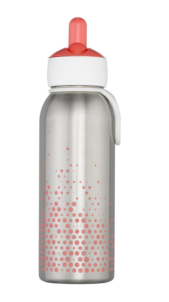 Isoleerfles flip-up Campus 350 ml - pink