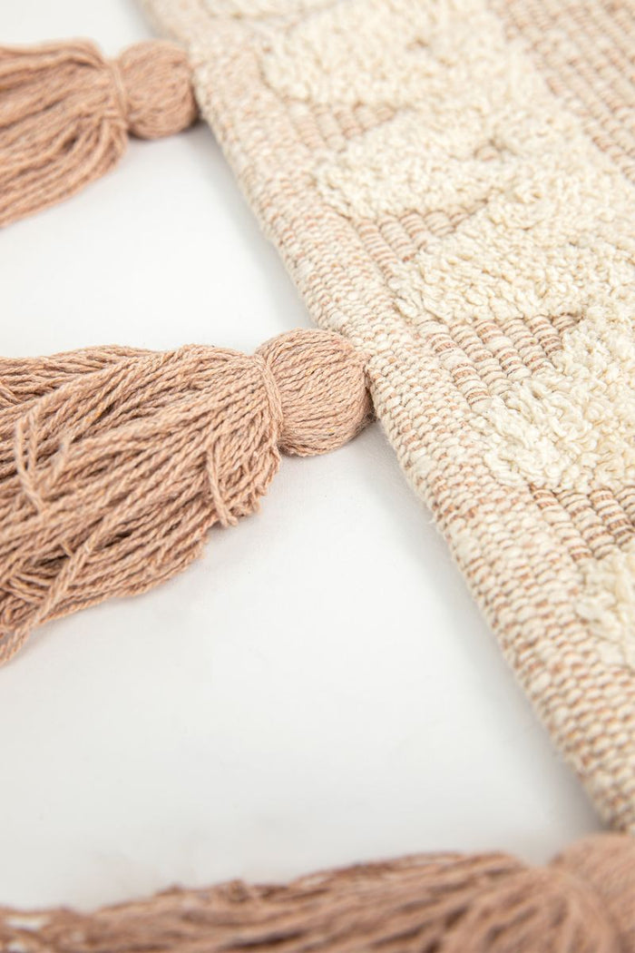 Sissy-Boy Beige badmat met geometrische figuren