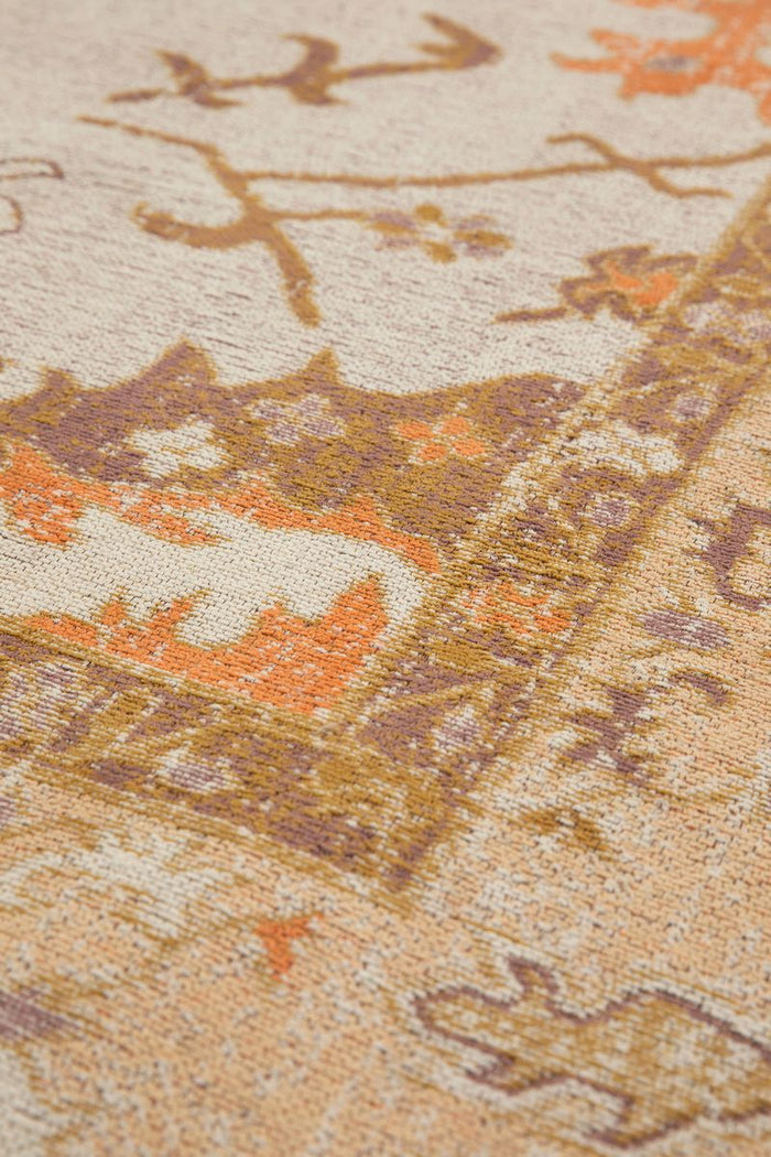 Sissy-Boy Lichtgeel vloerkleed met print