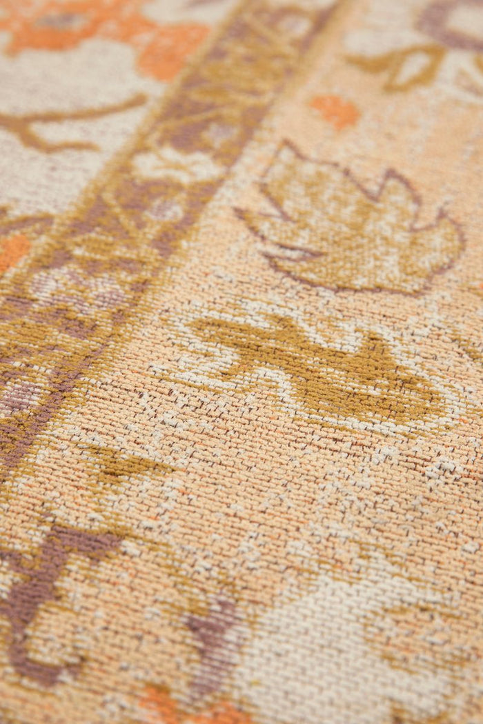 Sissy-Boy Lichtgeel vloerkleed met print