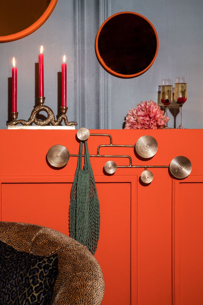 Bold Monkey Hypnotising Wandkapstok Goud