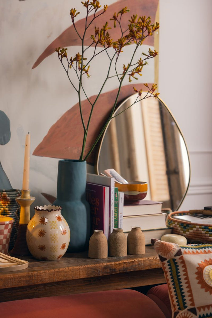 Sissy-Boy Goudkleurige organische hangspiegel