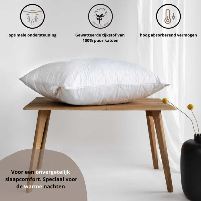 Cool Cotton - Katoen;Kunstvezel Kussen- 60x70cm