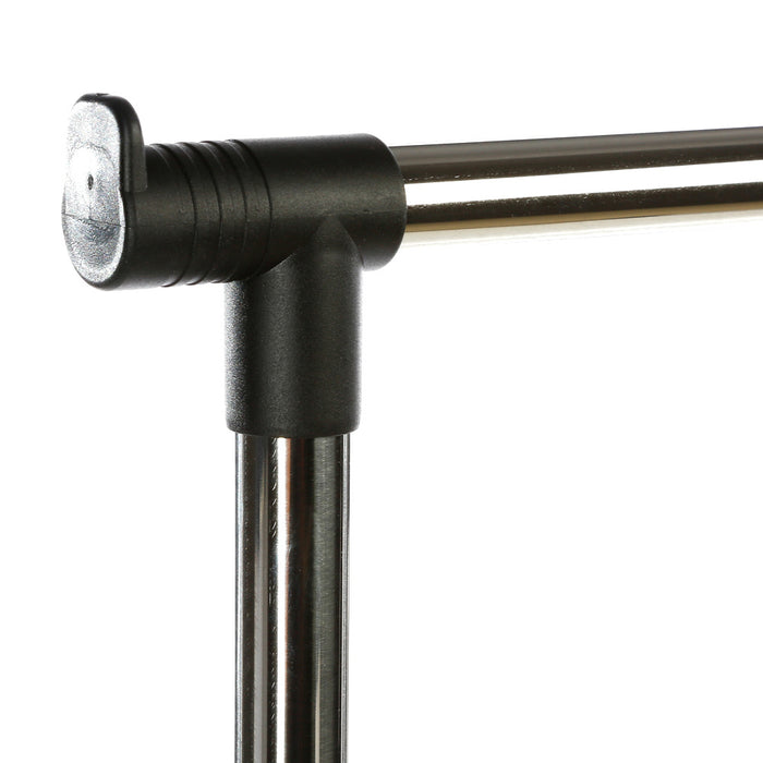 Five - Dubbele kledingrek op wielen