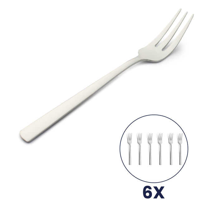 Amefa 6-delige Gebaksvorkjesset Ventura