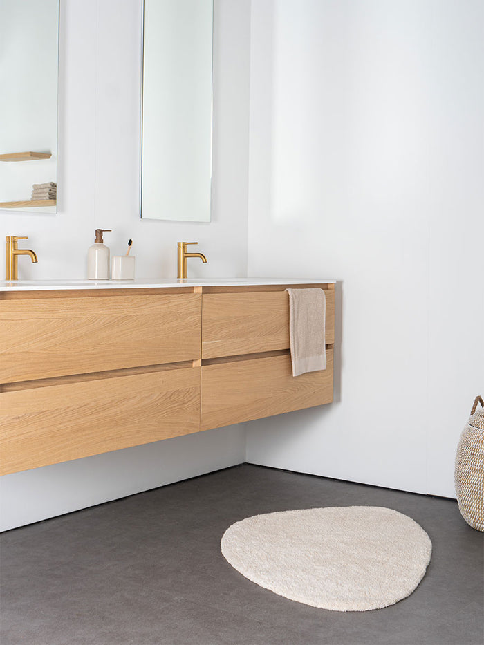 Veer Carpets - Badmat Beach - Creme 80 x 100 cm