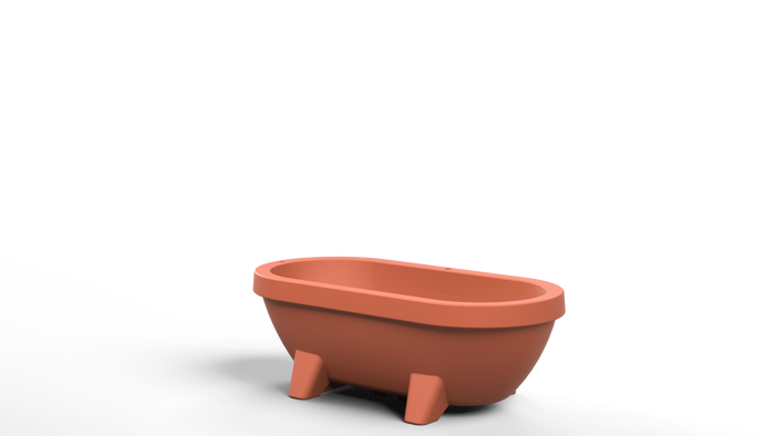 Chill-Dept. - Gardentub Lagoon Outdoor Badkuip Terracotta