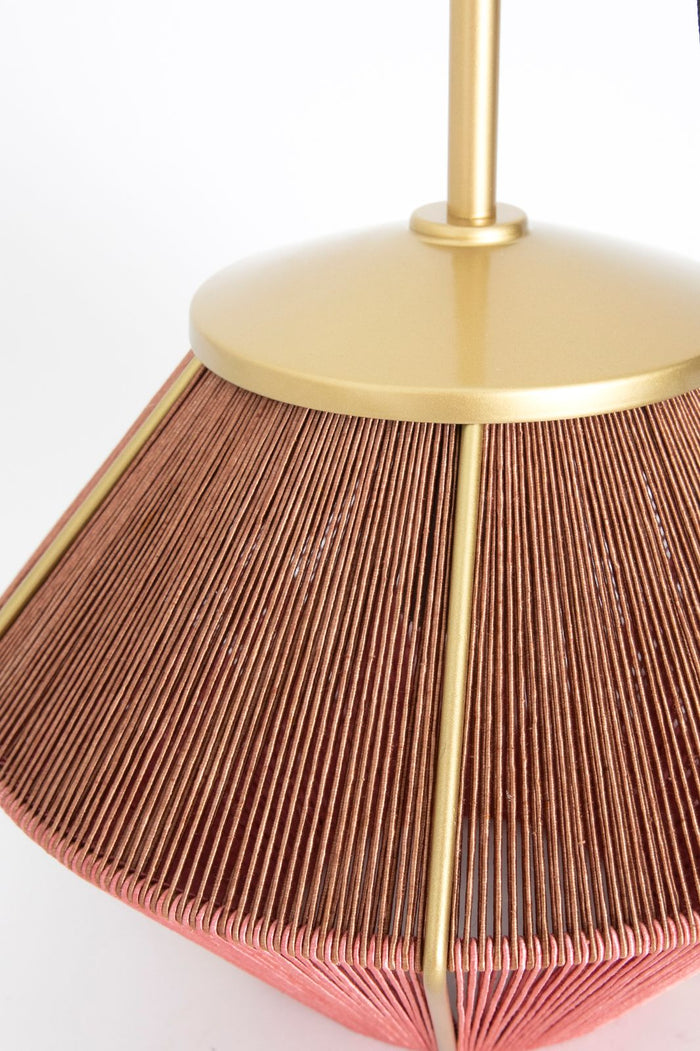 Sissy-Boy Bruin-roze hanglamp aural shades mini