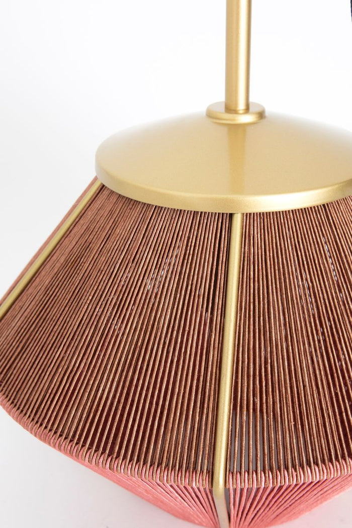 Sissy-Boy Bruin-roze hanglamp aural shades mini