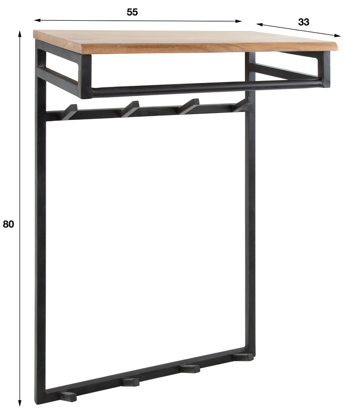 Davidi Design Custom 2x4 Haken Kapstok Hoog