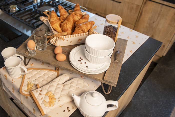 Clayre & Eef Eierdopje Ø 5x6 cm Glas Eierhouder