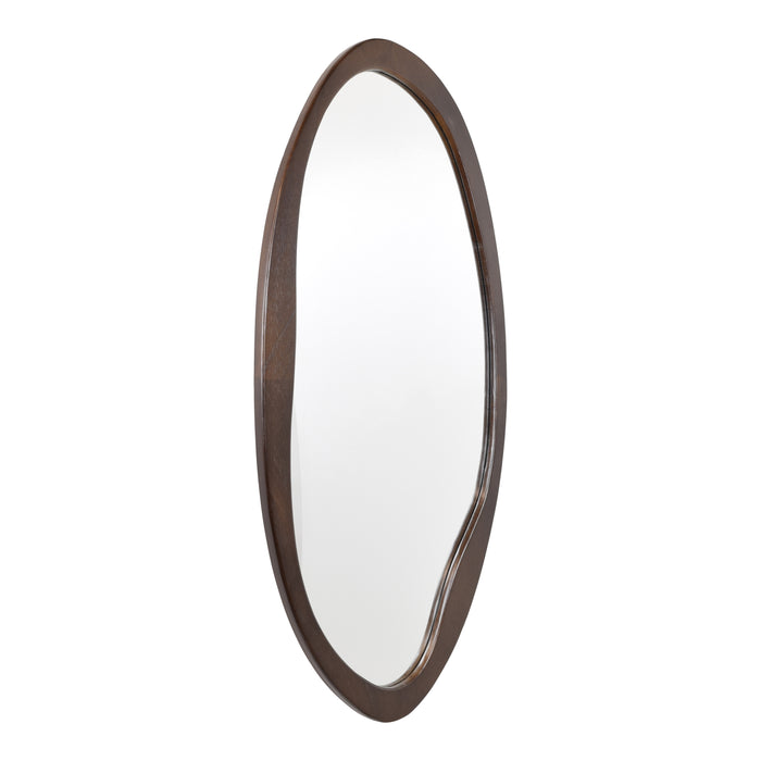 Fragix Yin Wandspiegel Organische vorm - Hout - 45x90