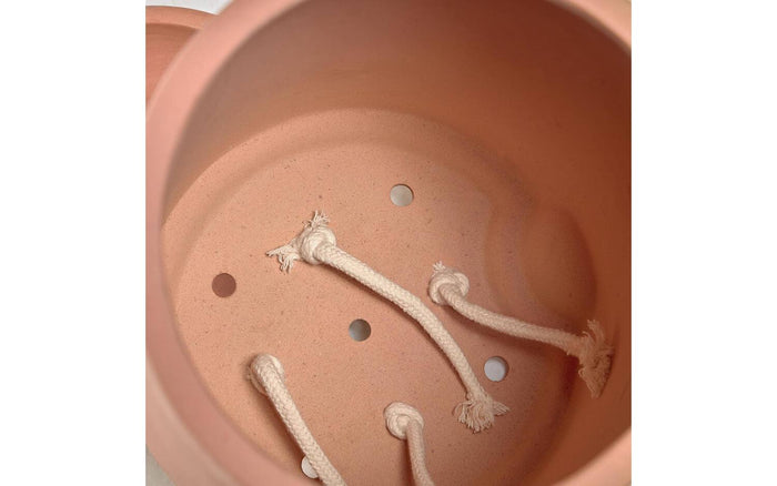 Kave Home Pot Luigina - rust brown