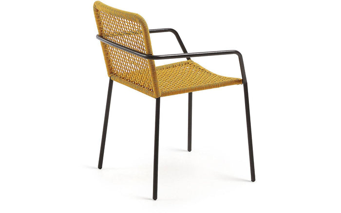 Eetkamerstoel Ellen, Stoel ellen mosterd