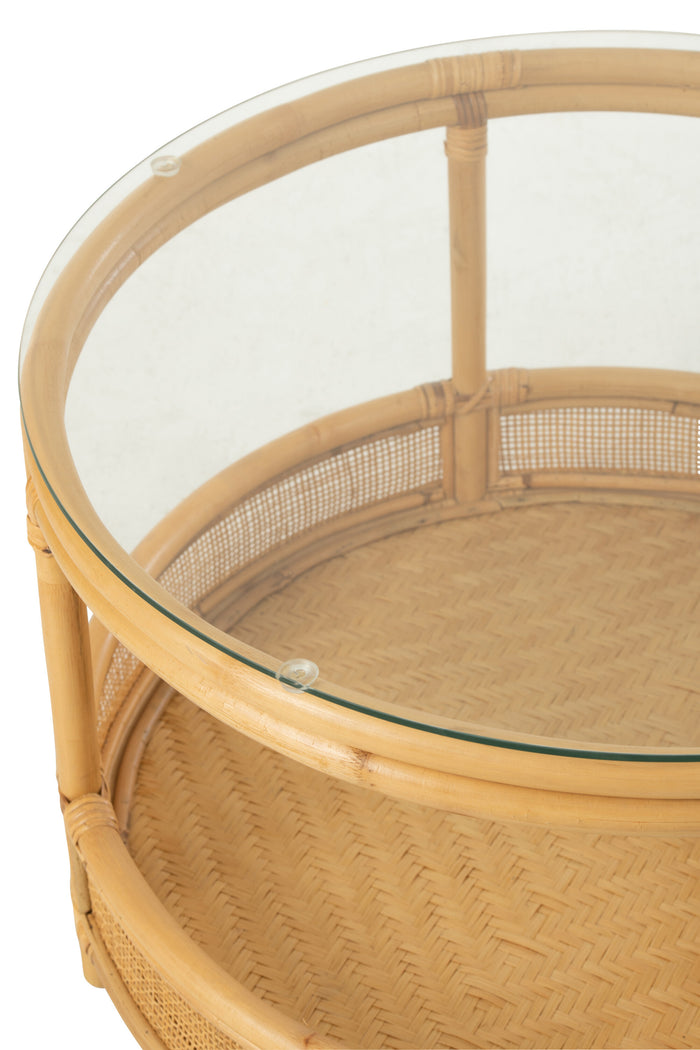 J-Line fotolijst Diepte - hout - creme - large - 2 stuks