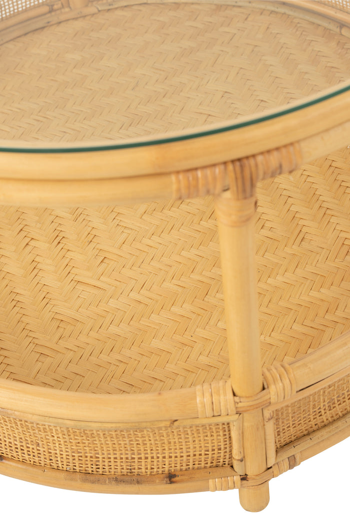 J-Line fotolijst Diepte - hout - creme - large - 2 stuks