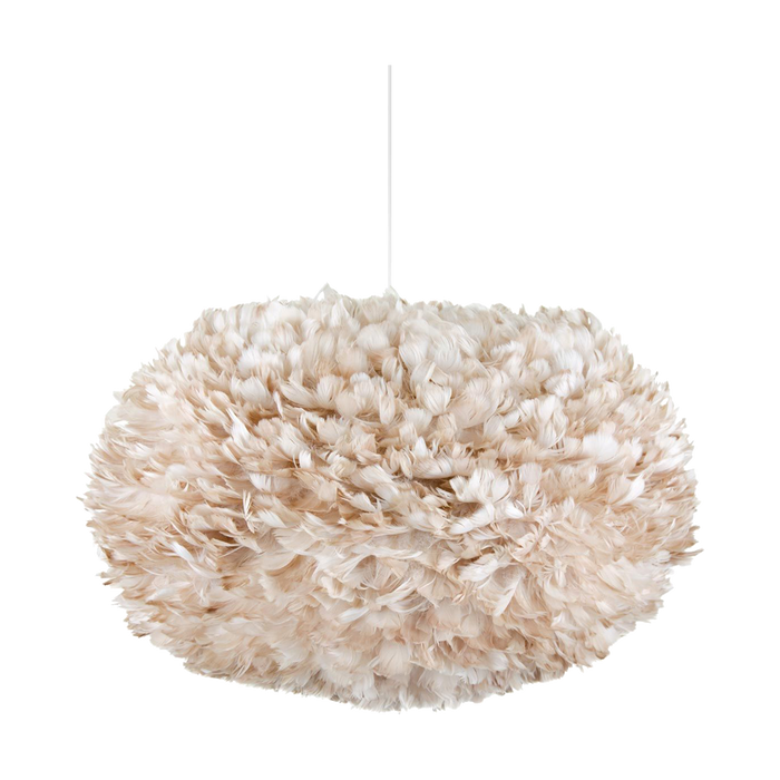 Umage Eos X-large hanglamp light brown - met koordset wit - Ø 75 cm
