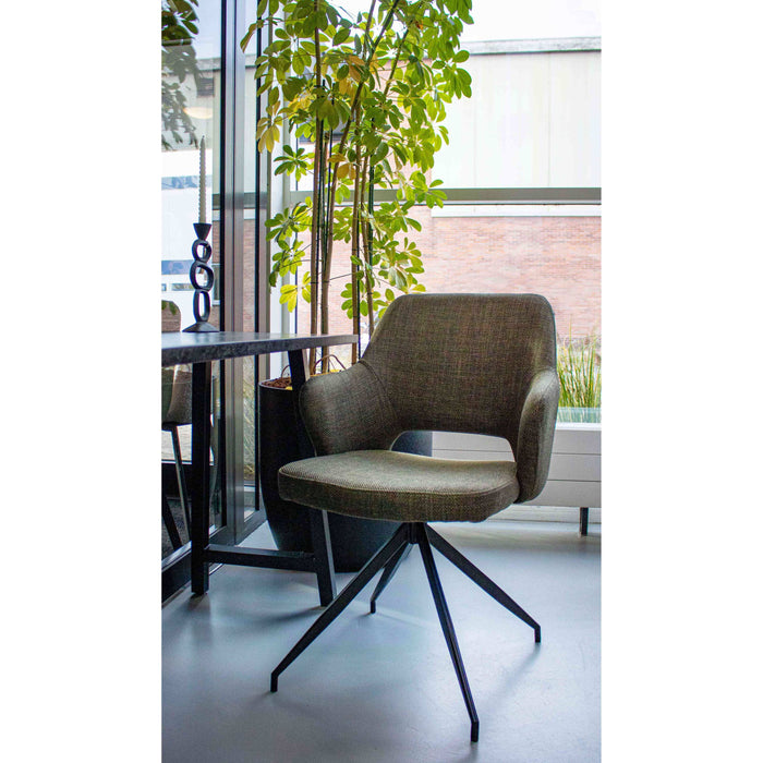 Kick eetkamerstoel Nora - Groen