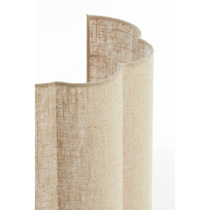 vtwonen Wandlamp Fringe - Naturel - 26x15x40cm