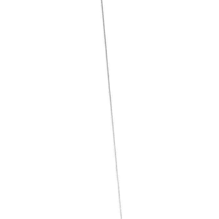 QAZQA Art Deco hanglamp zwart met smoke glas 12-lichts - David