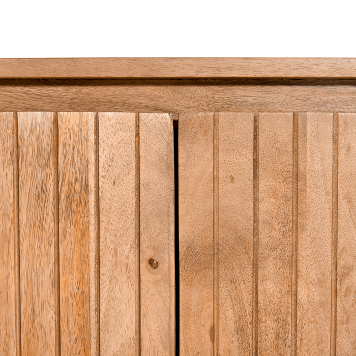 by fonQ Grand Dressoir Lichtbruin Mangohout - B 115 cm