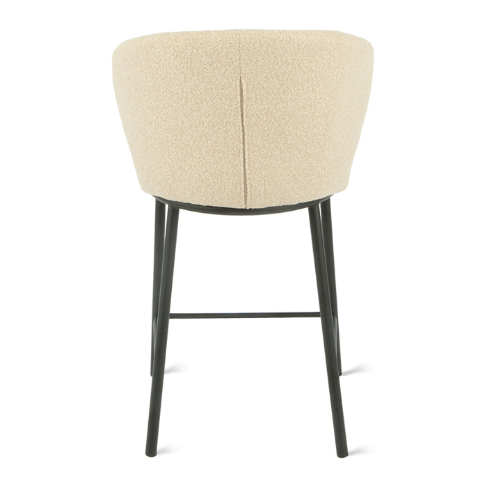 by fonQ Plush Barkruk - Bouclé - Zand