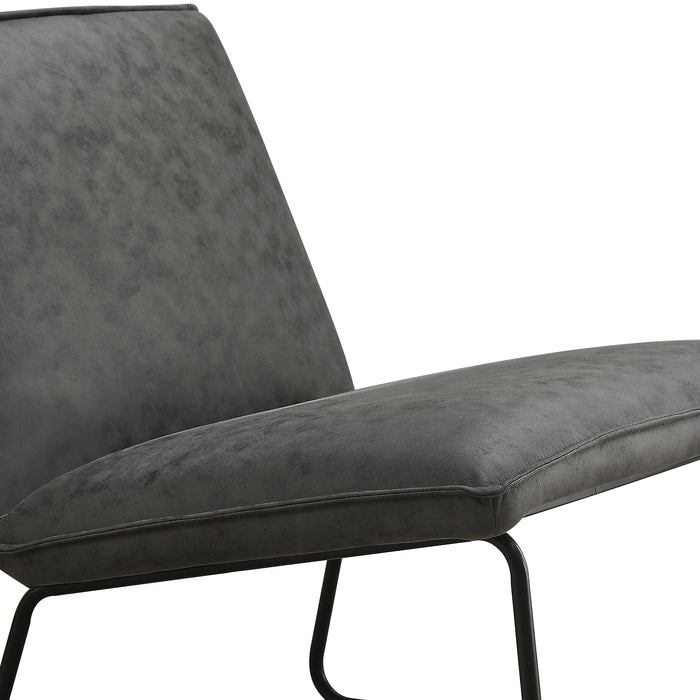by fonQ Scotch Fauteuil - Microleder - Antraciet