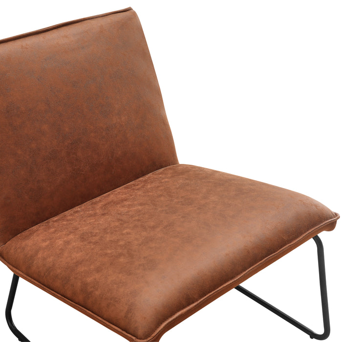by fonQ Scotch Fauteuil - Microleder - Cognac