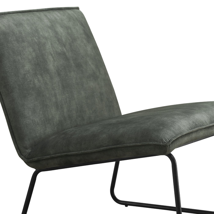 by fonQ Scotch Fauteuil - Velvet - Groen