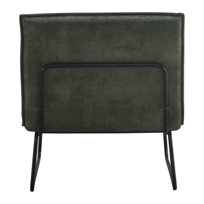 by fonQ Scotch Fauteuil - Velvet - Groen