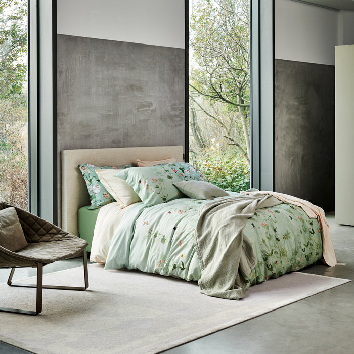 Vandyck Gardenia Dekbedovertrek 240 x 200/220 cm - Smoke Green