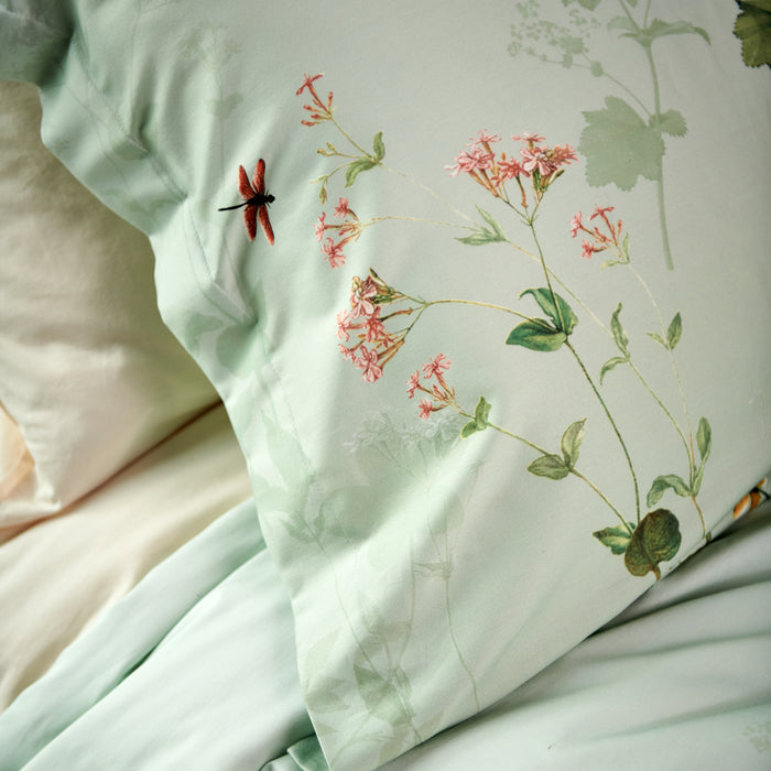 Vandyck Gardenia Dekbedovertrek 240 x 200/220 cm - Smoke Green