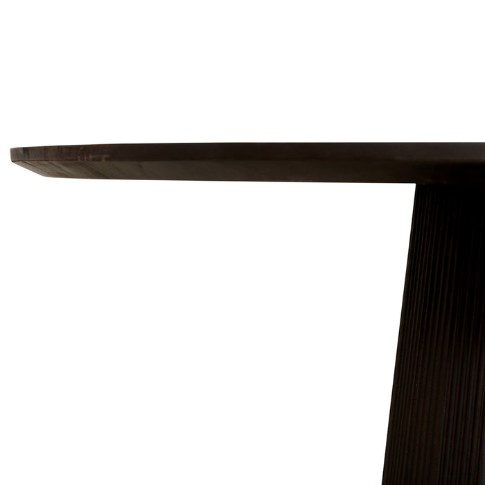 by fonQ Grand Eettafel Donkerbruin Mangohout - 230 x 110 cm