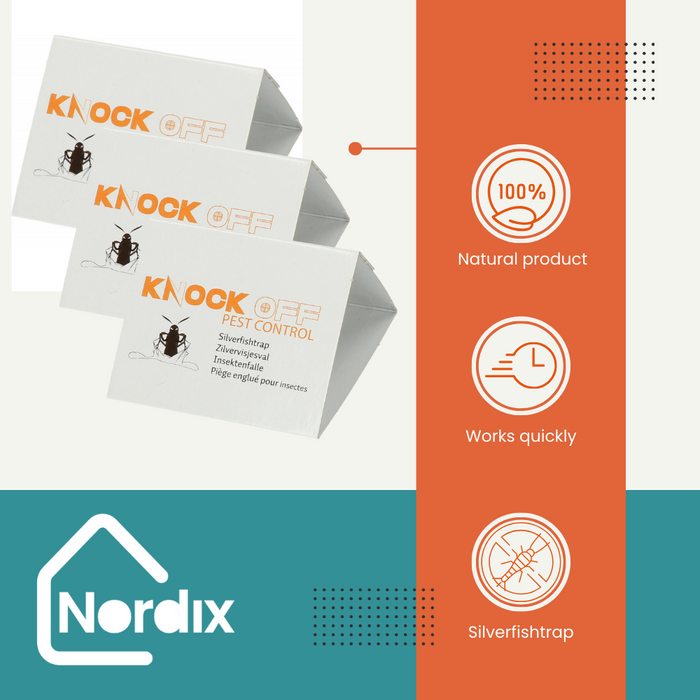 Nordix Zilvervisjesval Zilvervisjes Bestrijden Lokdoos 3 stuks